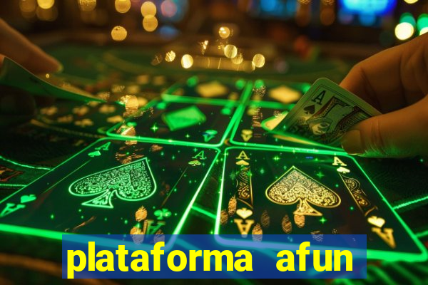 plataforma afun paga mesmo